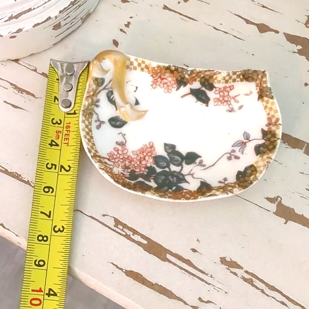 Antique Limoges French Porcelain Trinket Dish  - Picture 4 of 5